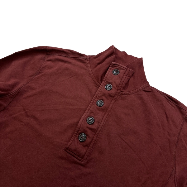 CP Company Burgundy Lens Viewer Pullover - Large