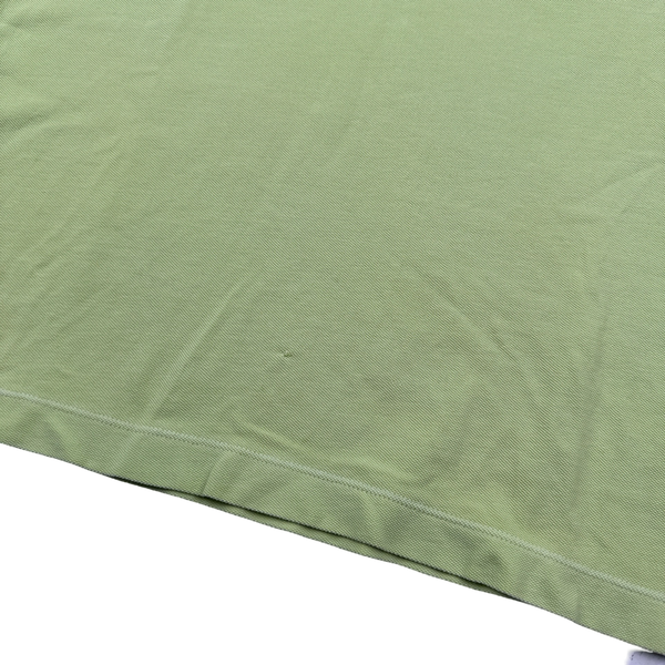 Stone Island 2018 Yellow Cotton Polo Shirt - Medium