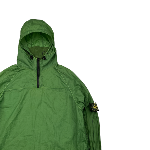 Stone Island 2006 Archive Hyperlight Mesh Badge Nylon Pullover Smock - Large
