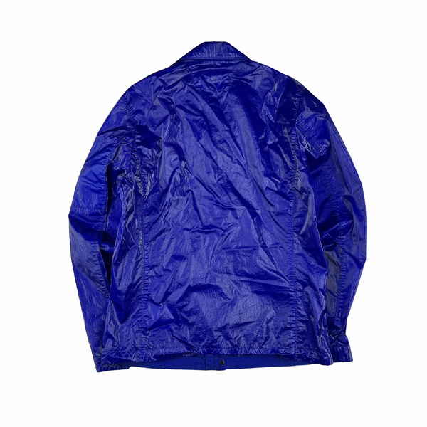 CP Company Blue Lens View Zipped Cristal Overshirt - Medium