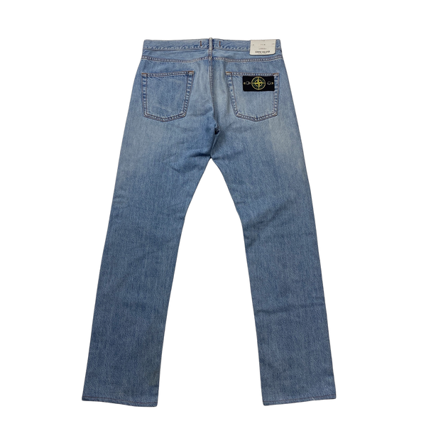 Stone Island 2015 SL Light Wash Denim Jeans  - 32"