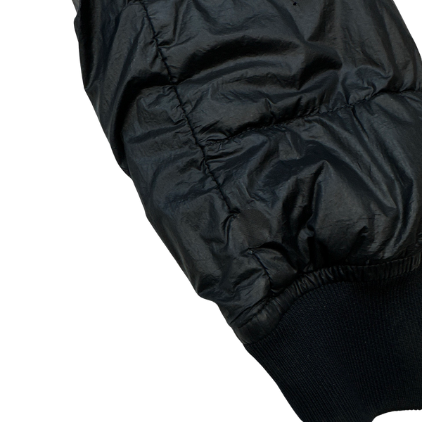 Stone Island Navy Garment Dyed Puffer Jacket - Small