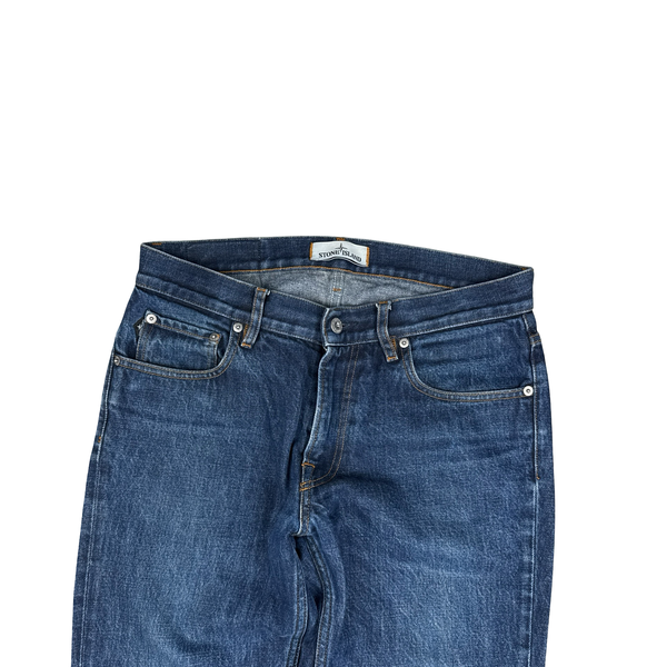 Stone Island 2017 Mid Wash Skinny Fit Jeans - 30”