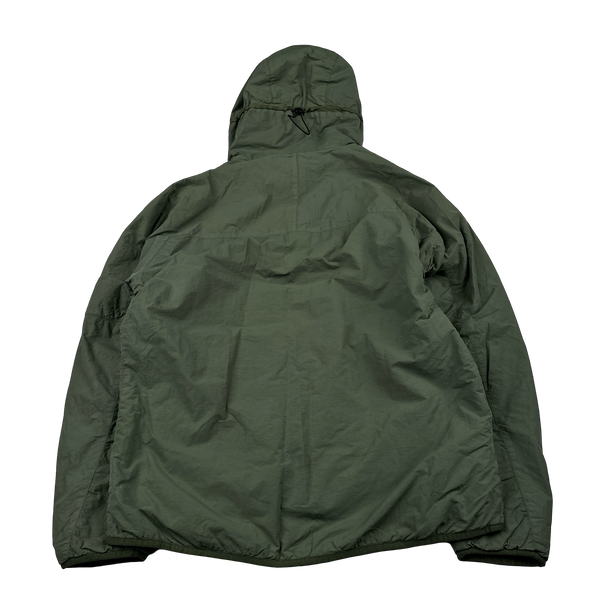 CP Company Dark Green Flatt Nylon Hooded Jacket - XXL