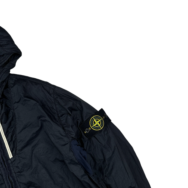 Stone Island 2012 Navy Membrana TC Hooded Jacket - Small