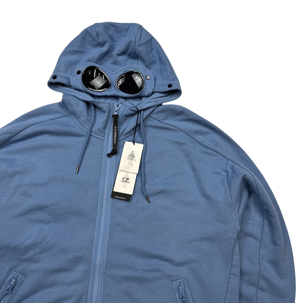 CP Company Blue Goggle Hoodie - XL
