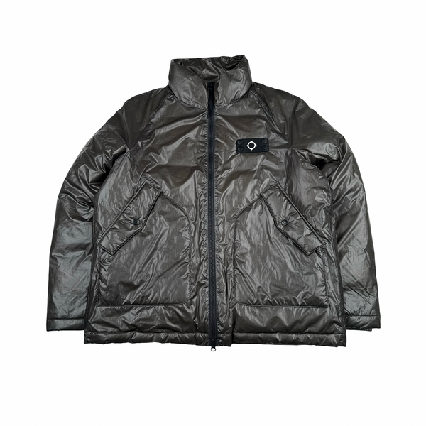 Ma Strum Grey Heat Reactive Ice Puffer Jacket - Medium