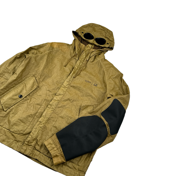 CP Company x Clarks Originals Brown Goggle Jacket - Medium