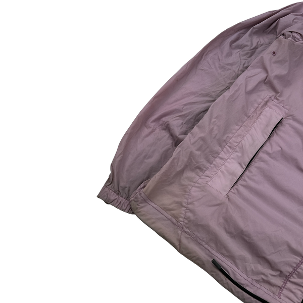 Stone Island 2020 Pink Skin Touch Nylon Hooded Jacket - Medium