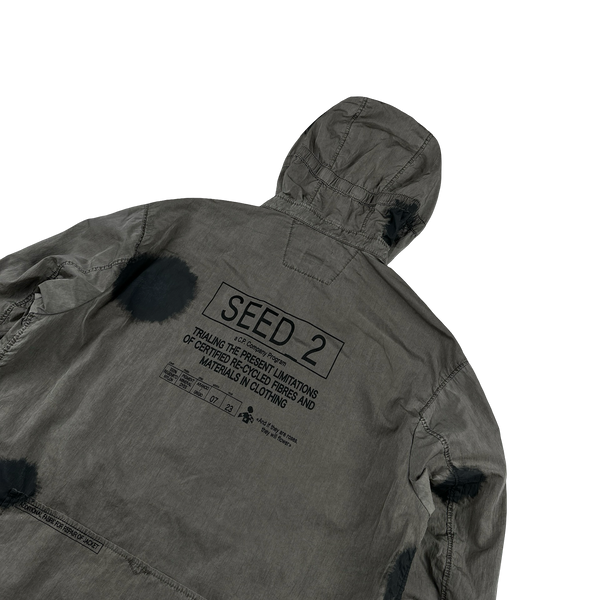 CP Company Eco Chrome-R Seed 2 Painted Goggle Jacket - Large