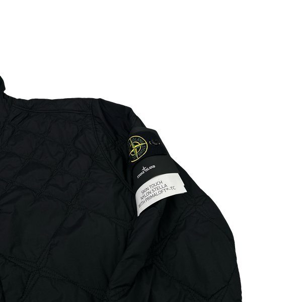 Stone Island 2023 Skin Touch Nylon Stella Primaloft Quilted Jacket - Small