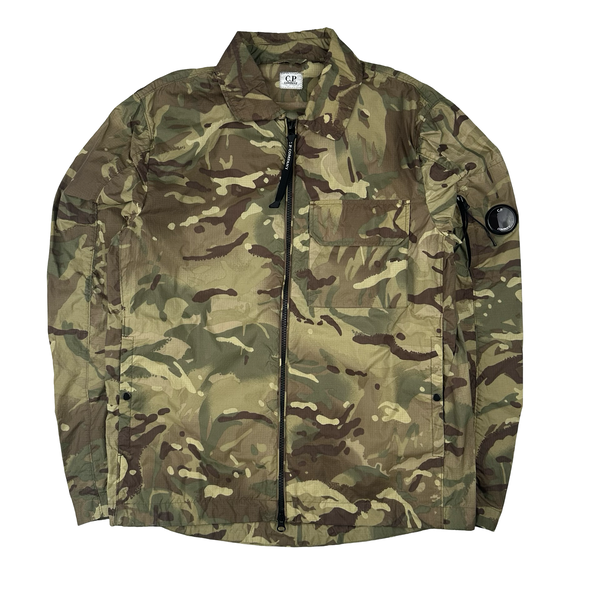 CP Company Re Print Camo Lens View Overshirt - Medium