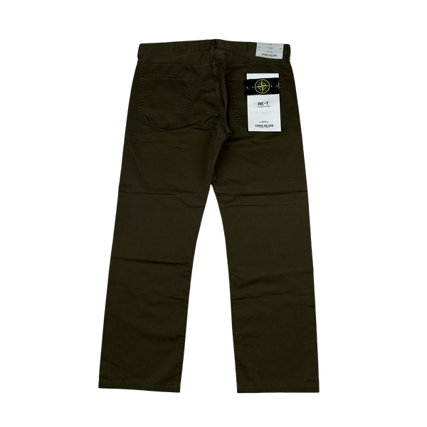 Stone Island 2012 RE T Khaki Trousers - 34"