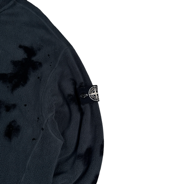 Stone Island 2023 Hand Coloured Cotton Pile Special Process Hoodie - XXL