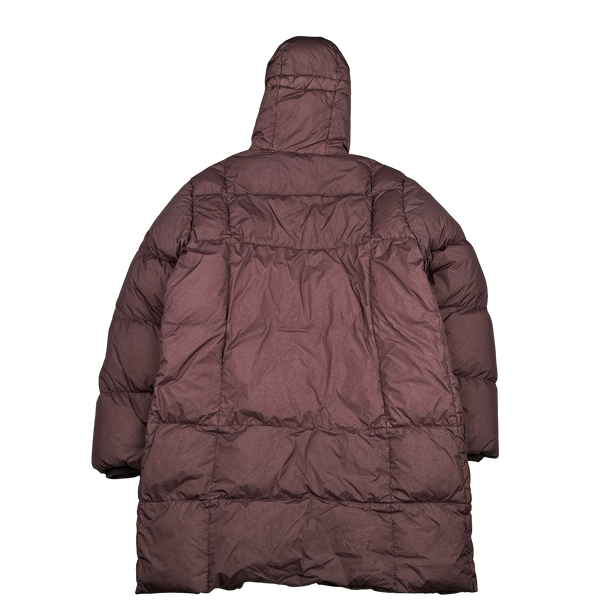 Stone Island 2018 Blush Long Down Filled Parka Jacket - Large