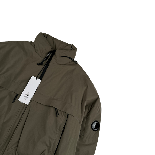 CP Company Khaki Primaloft Pro Tek Bomber Jacket - Small & Medium