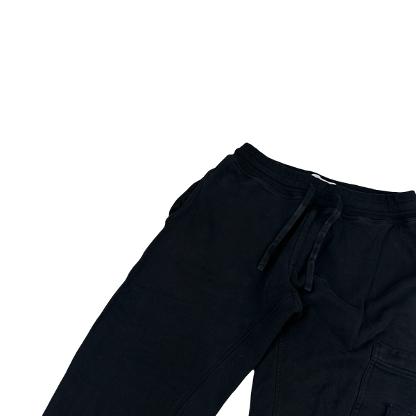 Stone Island 2016 Black Cotton Cargo Joggers - Small