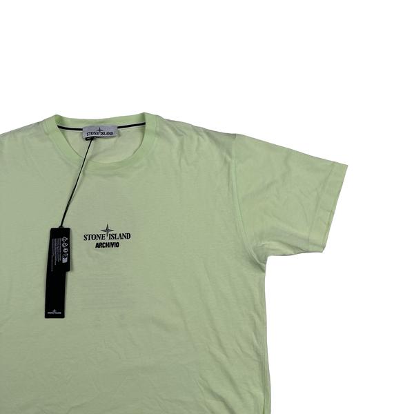 Stone Island 2022 Archivio PVC Printed T-Shirt - Large