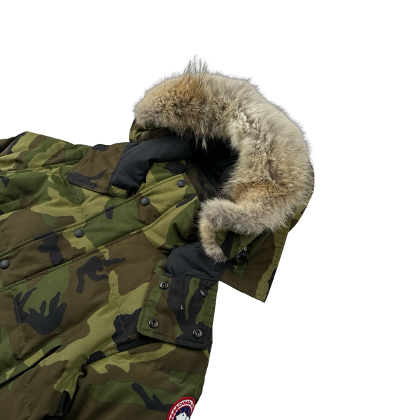 Canada Goose Camo Wyndham Parka Jacket - Small