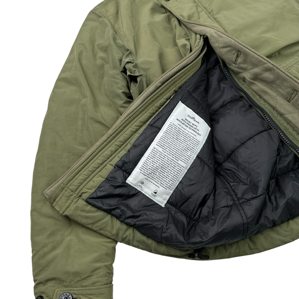 Stone Island 2019 Military Green Micro Reps Primaloft Jacket - Small