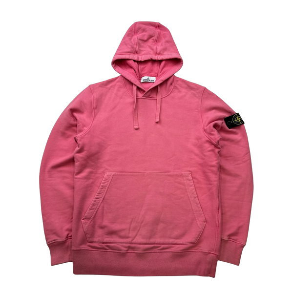 Bubblegum pink stone island hoodie 2025