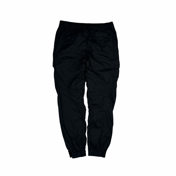Stone Island 2023 Black RE T Cargo Trousers - 34"