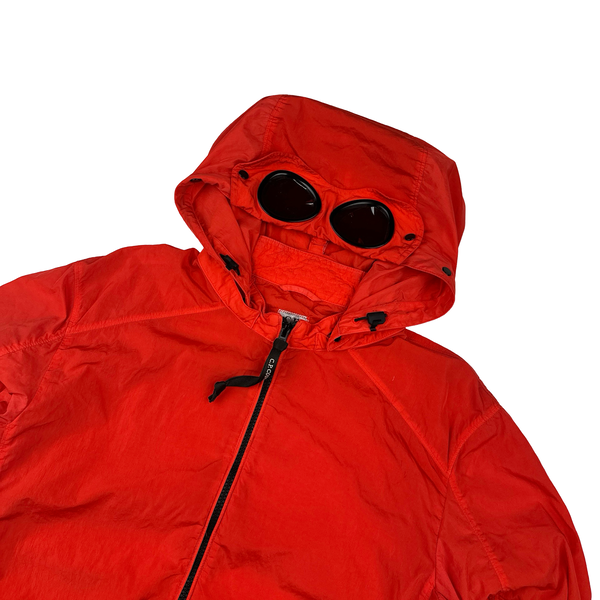 CP Company Red Chrome Goggle Jacket - Medium