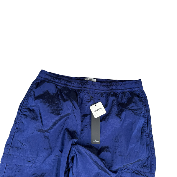 Stone Island 2022 Navy Type Re-T fit  Nylon Metal Trousers - 36"