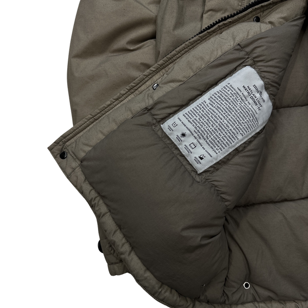 Stone Island 2021 Naslan Light Watro Down TC Parka Padded Jacket -Medium