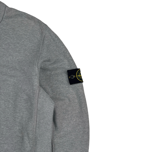 Stone Island 2015 Grey Cotton Crewneck Sweatshirt - XL