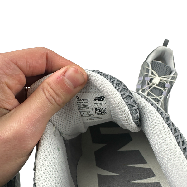 New Balance x The Basement 1906 'Day Chrome' Silver Trainers - UK 10