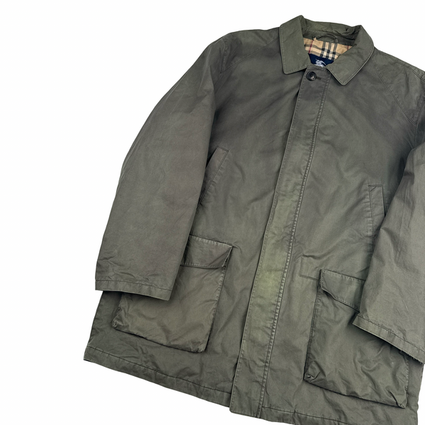 Burberry Nova Check Lined Collared Jacket - XL