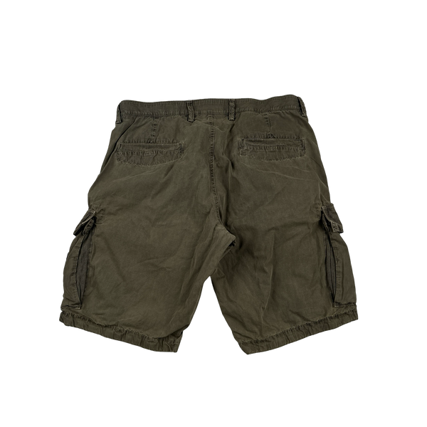 Stone Island 2013 Khaki Cargo Shorts - 34"