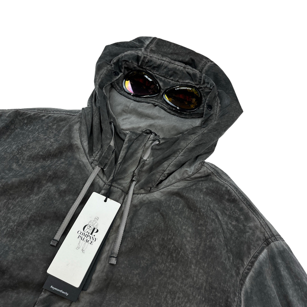 CP Company x Palace Grey Nylon La Mille Goggle Jacket - XL