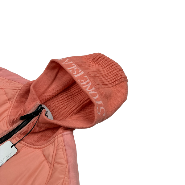 Stone Island Pink 2022 Capo Campionario Primaloft Puffer - Large
