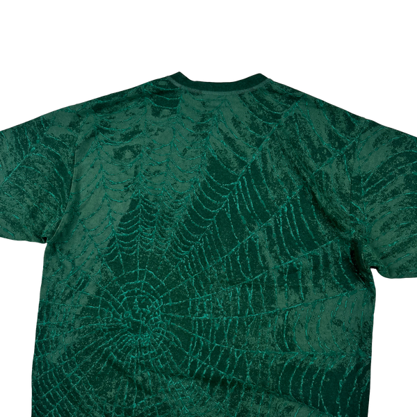 Stone Island x Supreme 2023 Green Spiderweb T Shirt - Large