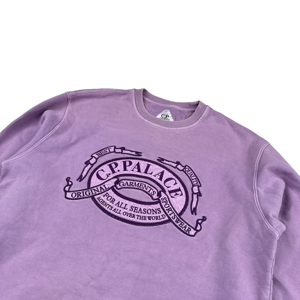 CP Company x Palace Purple Sweatshirt - Small
