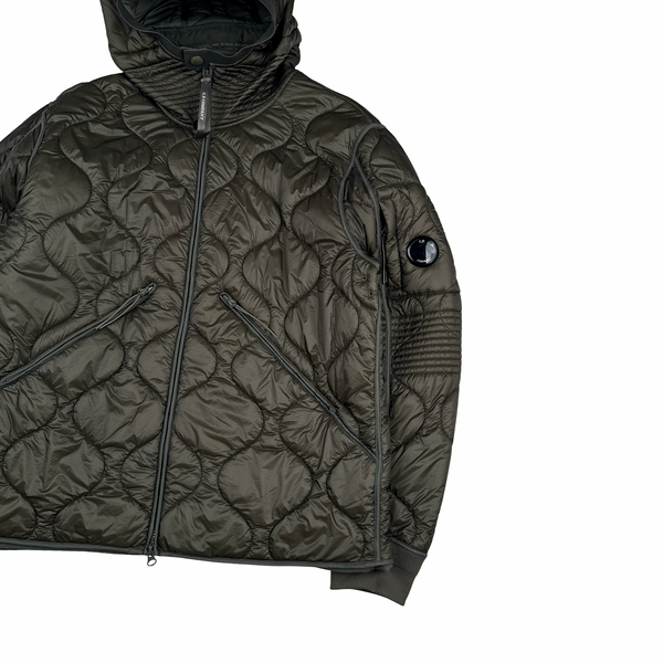 CP Company Down Filled DD Shell Liner Lens View Puffer Jacket - XL
