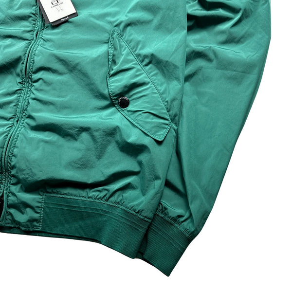 CP Company Pine Green Nycra-R Bomber Jacket - Large
