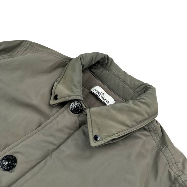 Stone Island 2016 Olive Primaloft Insulated Micro Reps Jacket - Large
