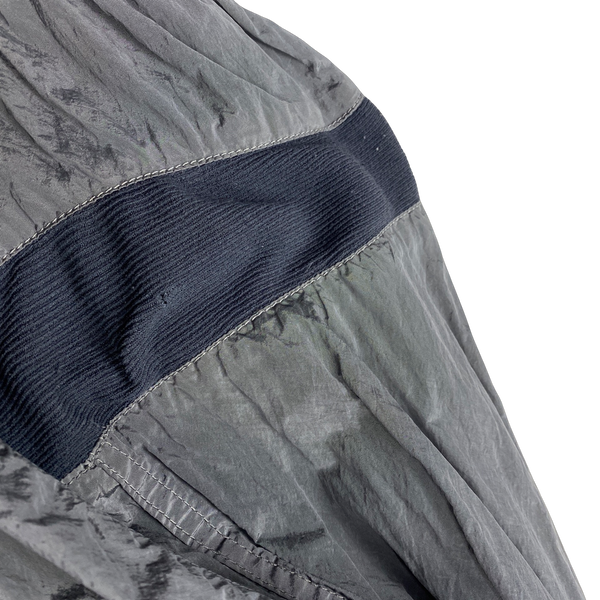 Stone Island Grey Articulated Anatomy Nylon Metal Bomber Jacket - XXL