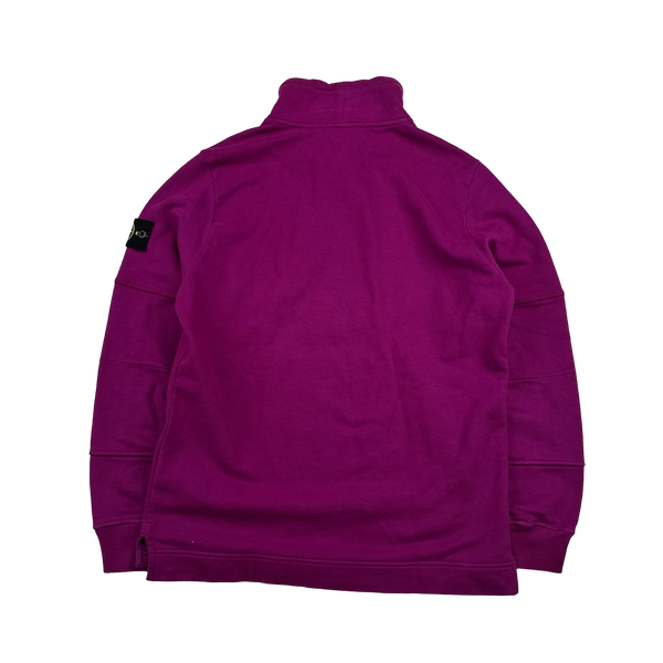 Stone Island 2018 Purple Pullover Jumper - Medium