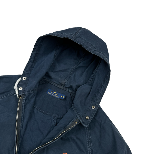 Ralph Lauren Navy Cotton Jacket - Medium