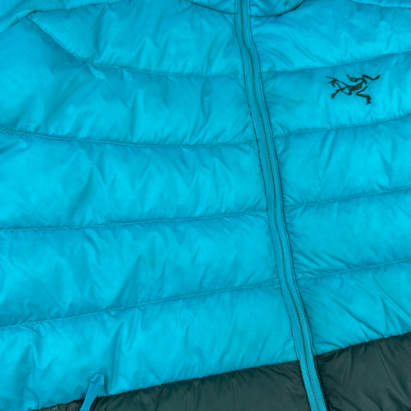 Arcteryx Colour-block Cerium Hoody Down Filled Zipped Jacket - Medium