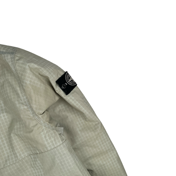 Stone Island 2017 Grid Check Ice Jacket Pullover - Large