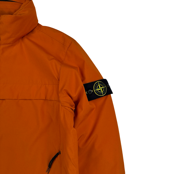 Stone Island 2019 Orange Soft Shell R Primaloft Jacket - Medium