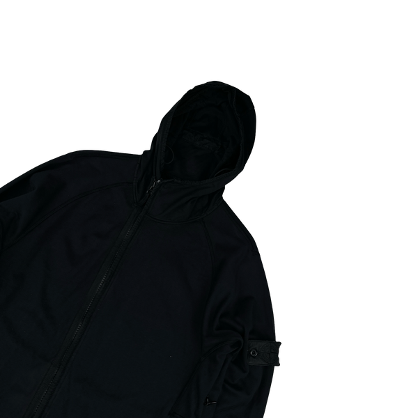 Stone Island 2016 Black Jersey R Shadow Project Jacket - Large