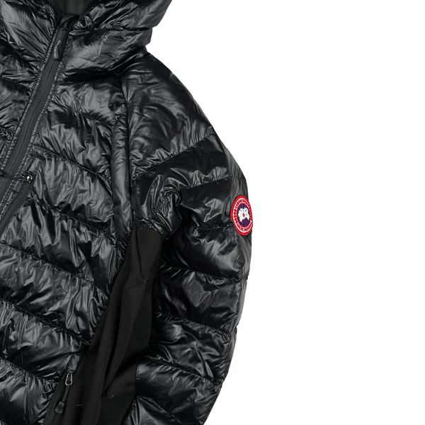 Canada Goose Black Hybridge Slim Fit Lightweight Quilted Down Jacket - XL