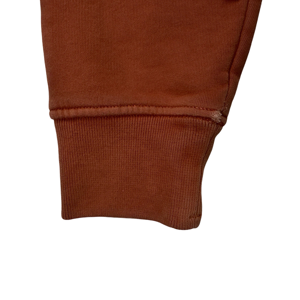 Stone Island 2019 Brick Red Cotton Crewneck - Small