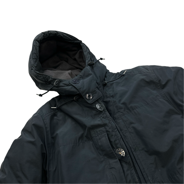 Stone Island 2014 Navy Down Filled Micro Reps Jacket - Large